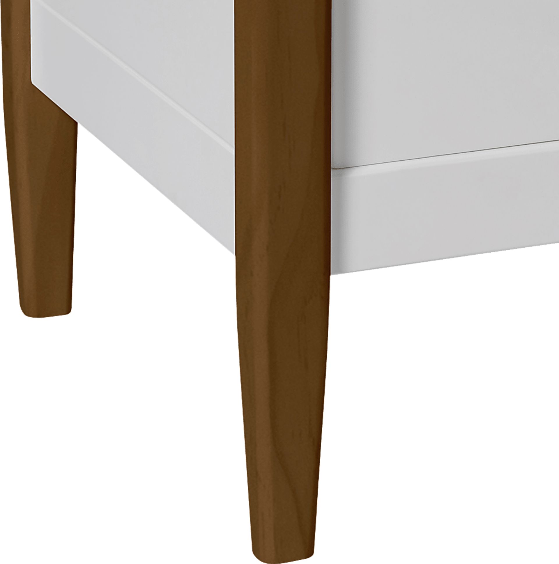 Kids Scola White/Brown 3 Drawer Dresser - Image 6