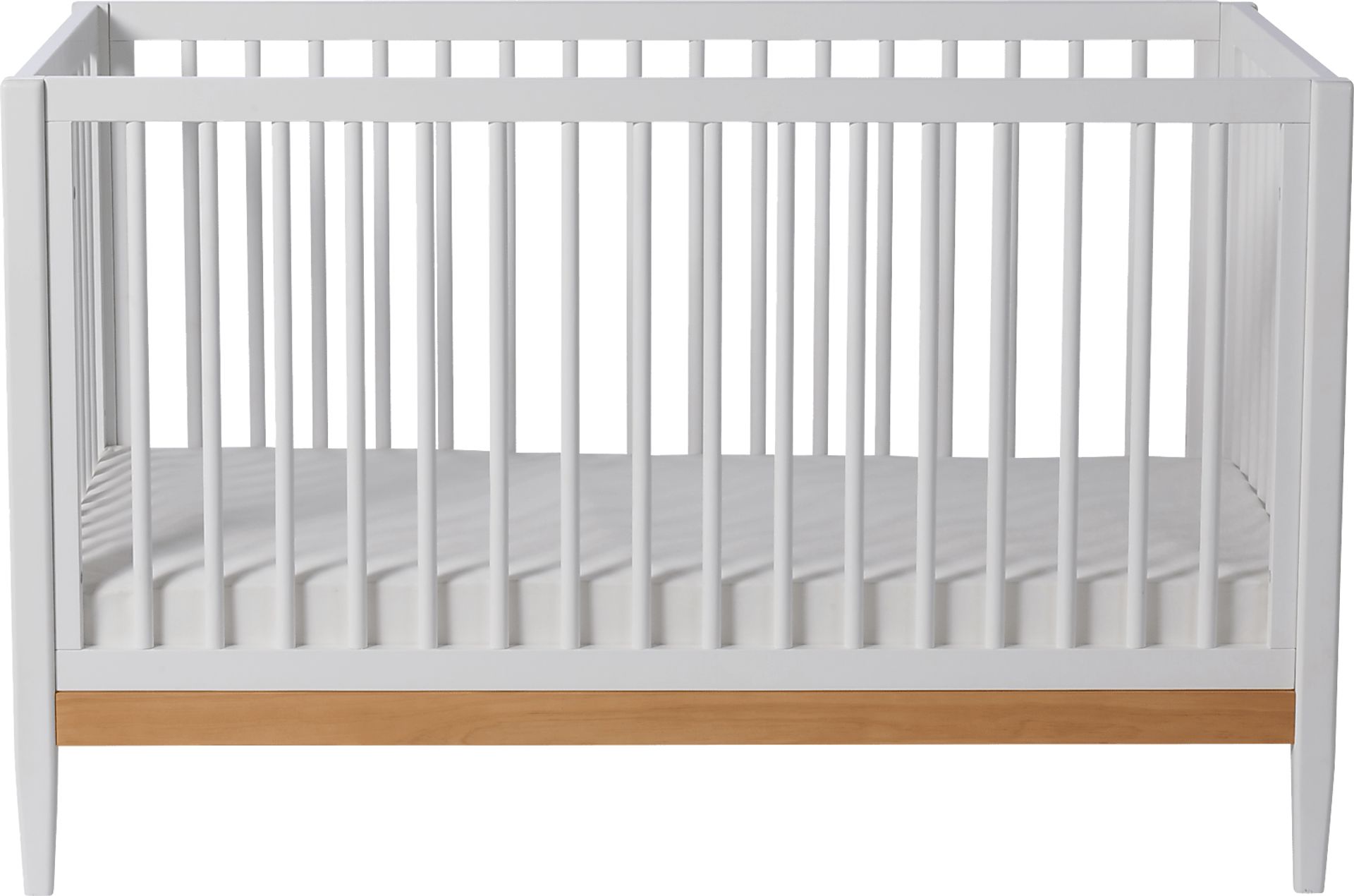 Kids Scola White/Natural Convertible Crib - Image 10