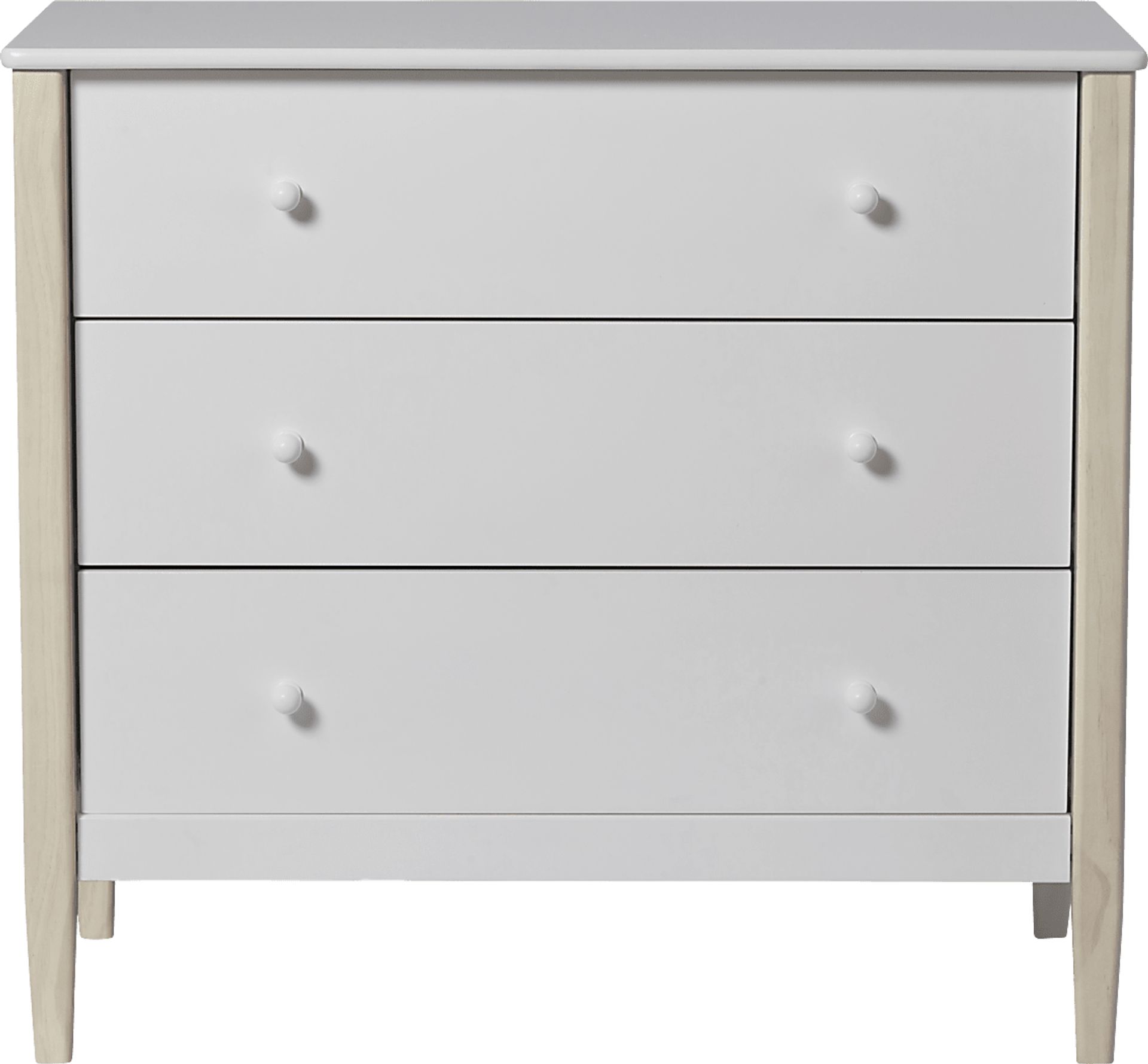 Kids Scola White/Washed 3 Drawer Dresser - Image 4