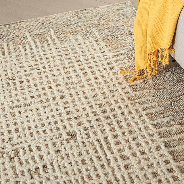 Kids Scribbley Beige 5' x 7' Rug - Thumbnail - Image 2