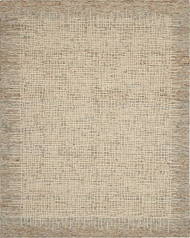 Kids Scribbley Beige 8' x 10' Rug - Thumbnail - Image 1