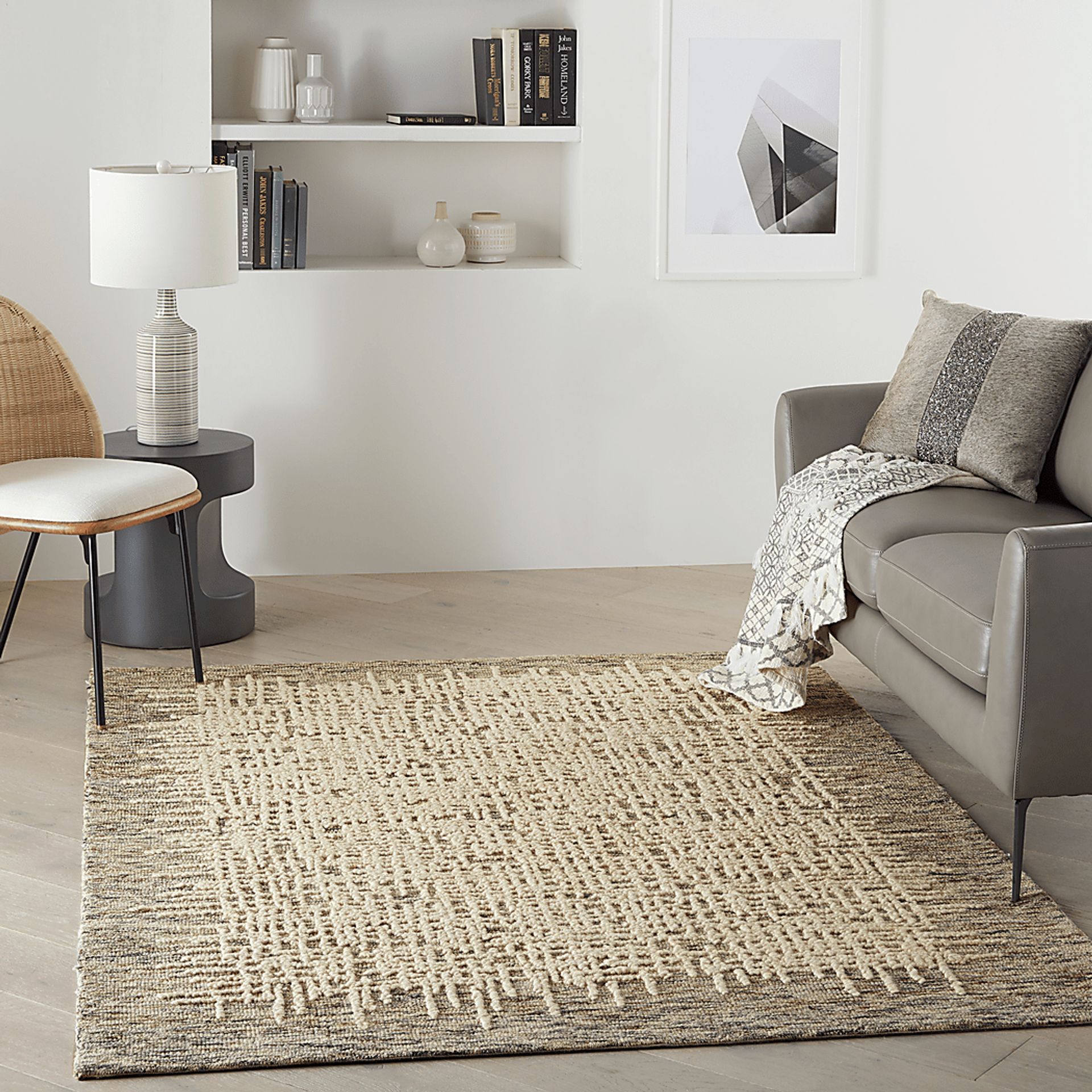 Kids Scribbley Ivory 5' x 7' Rug - Image 9