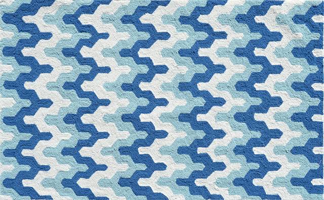 Kids Senna Lane Blue 2'8 x 4'8 Rug - Thumbnail - Image 1