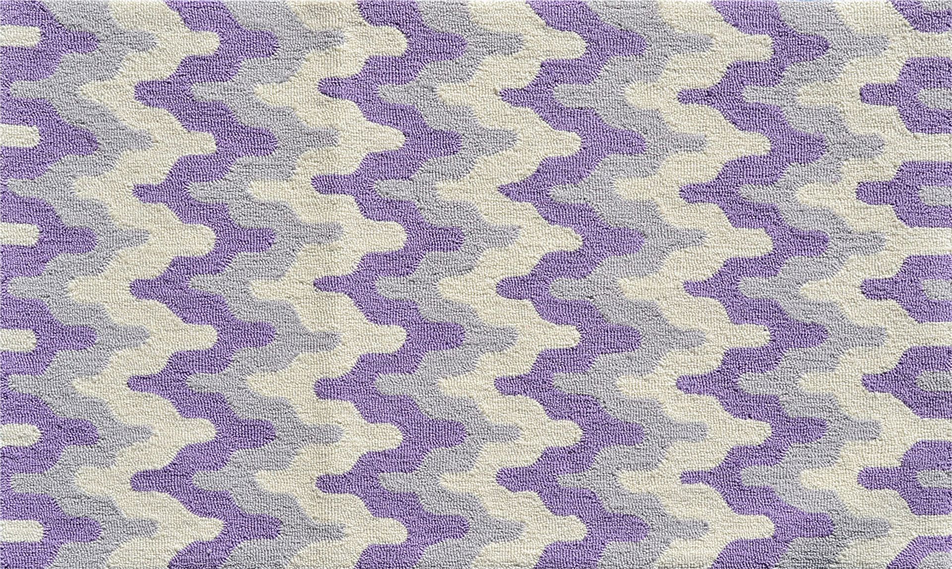 Kids Senna Lane Purple 2'8 x 4'8 Rug - Image 1