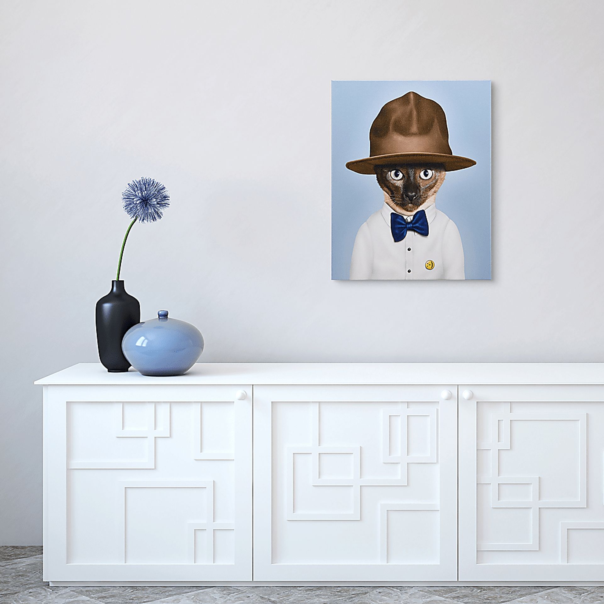 Kids Sensation Pup Purple Wall Art - Image 4