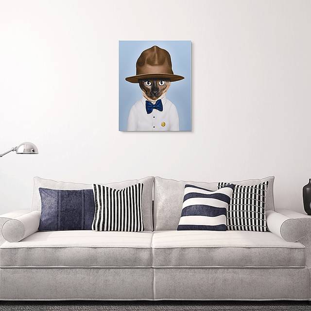 Kids Sensation Pup Purple Wall Art - Thumbnail - Image 6