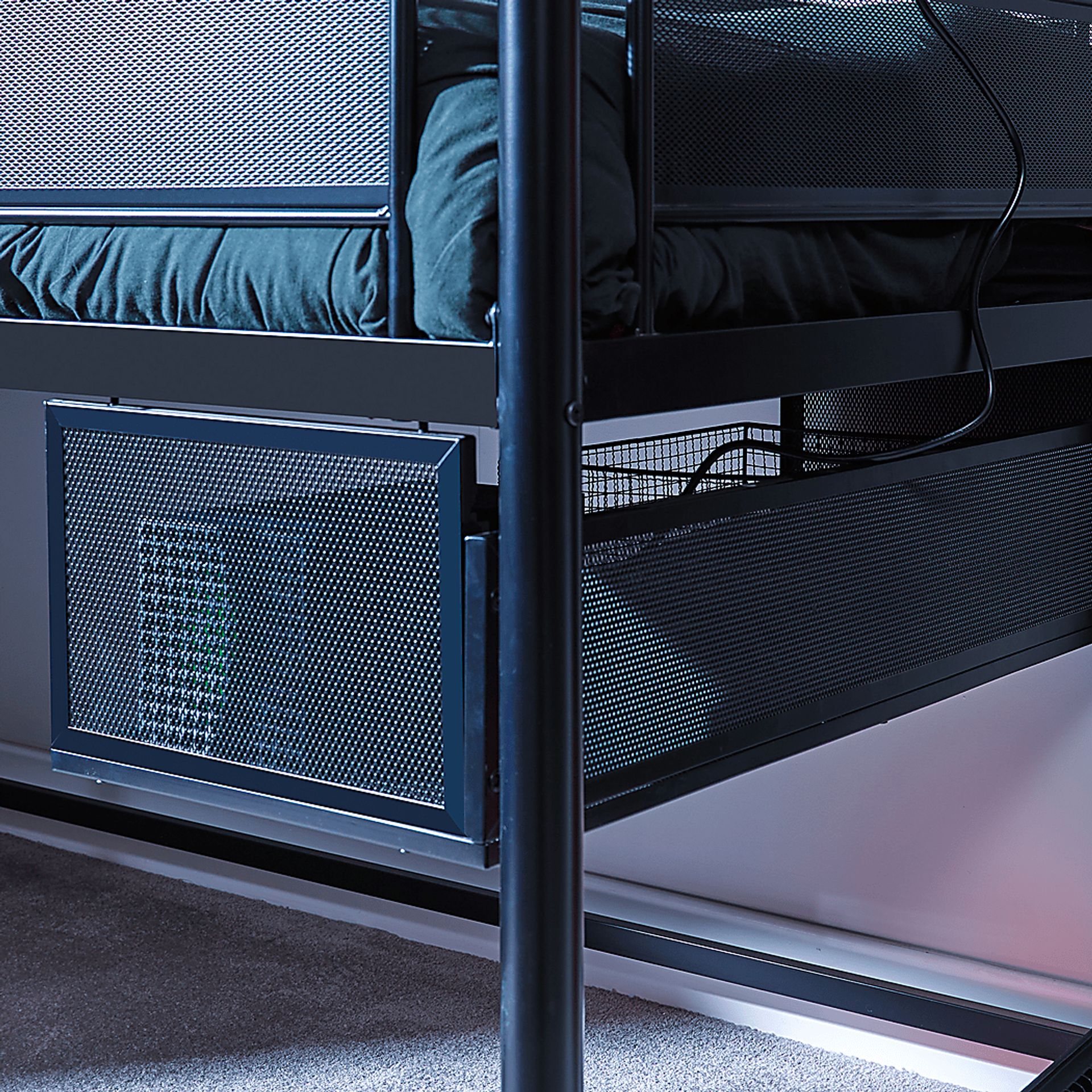 Kids Shanin Black Twin Gaming Bed - Image 11