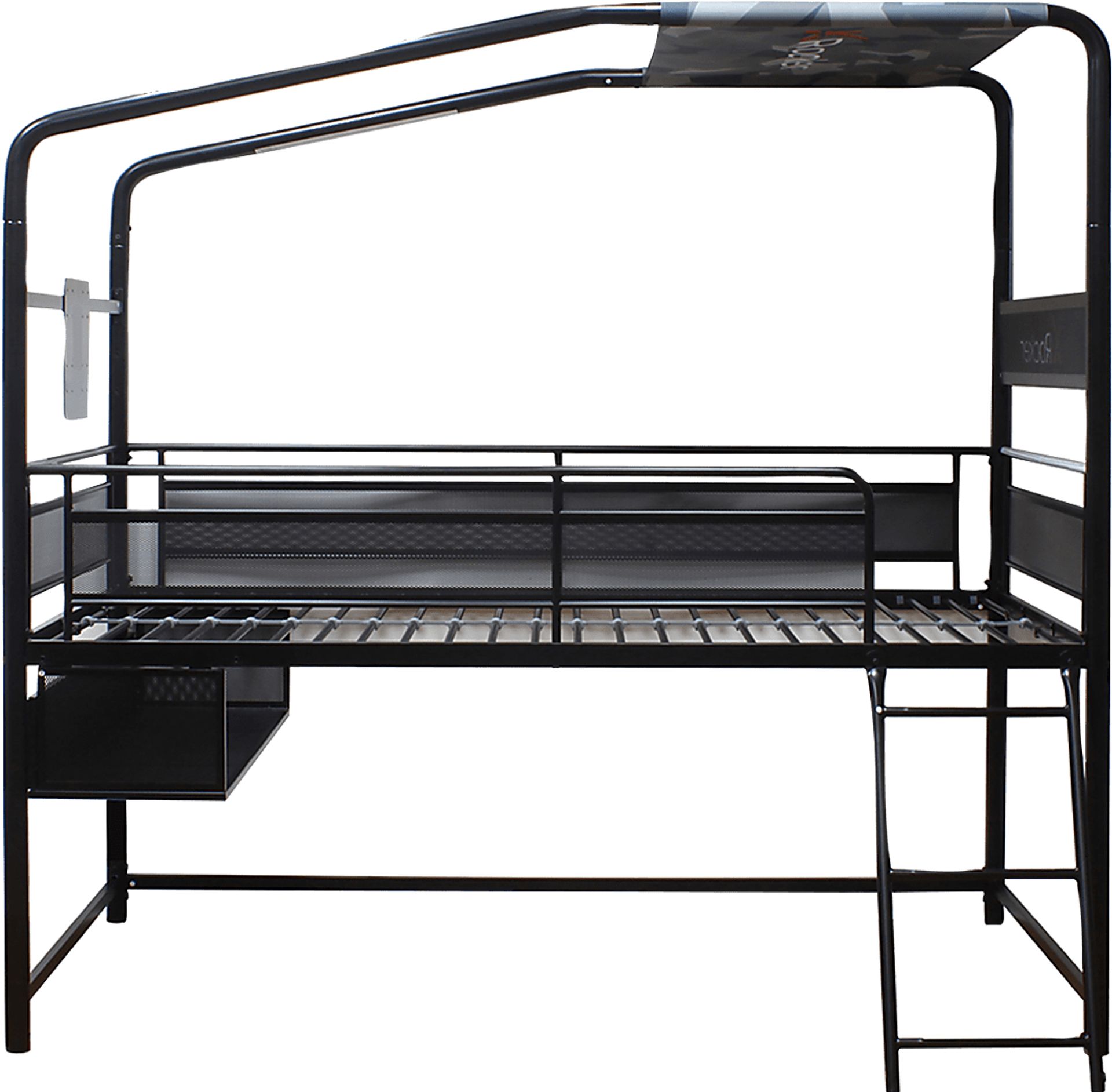 Kids Shanin Black Twin Gaming Bed - Image 1
