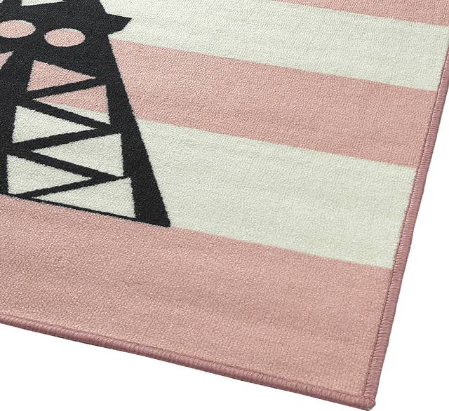 Kids Shedaker Pink 5' x 7' Rug - Thumbnail - Image 3