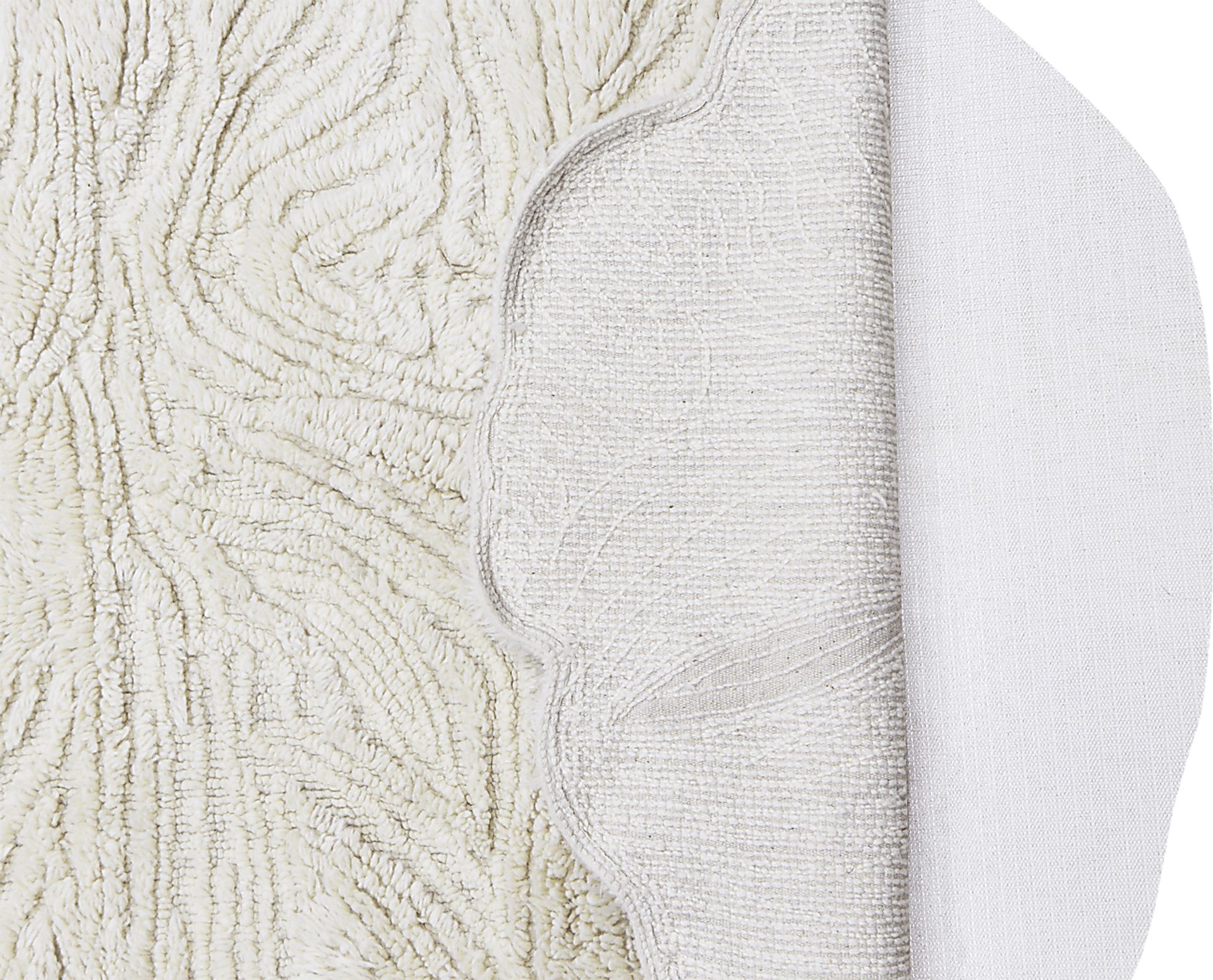 Kids Sheep White 4' x 5'7 Machine Washable Rug - Image 5
