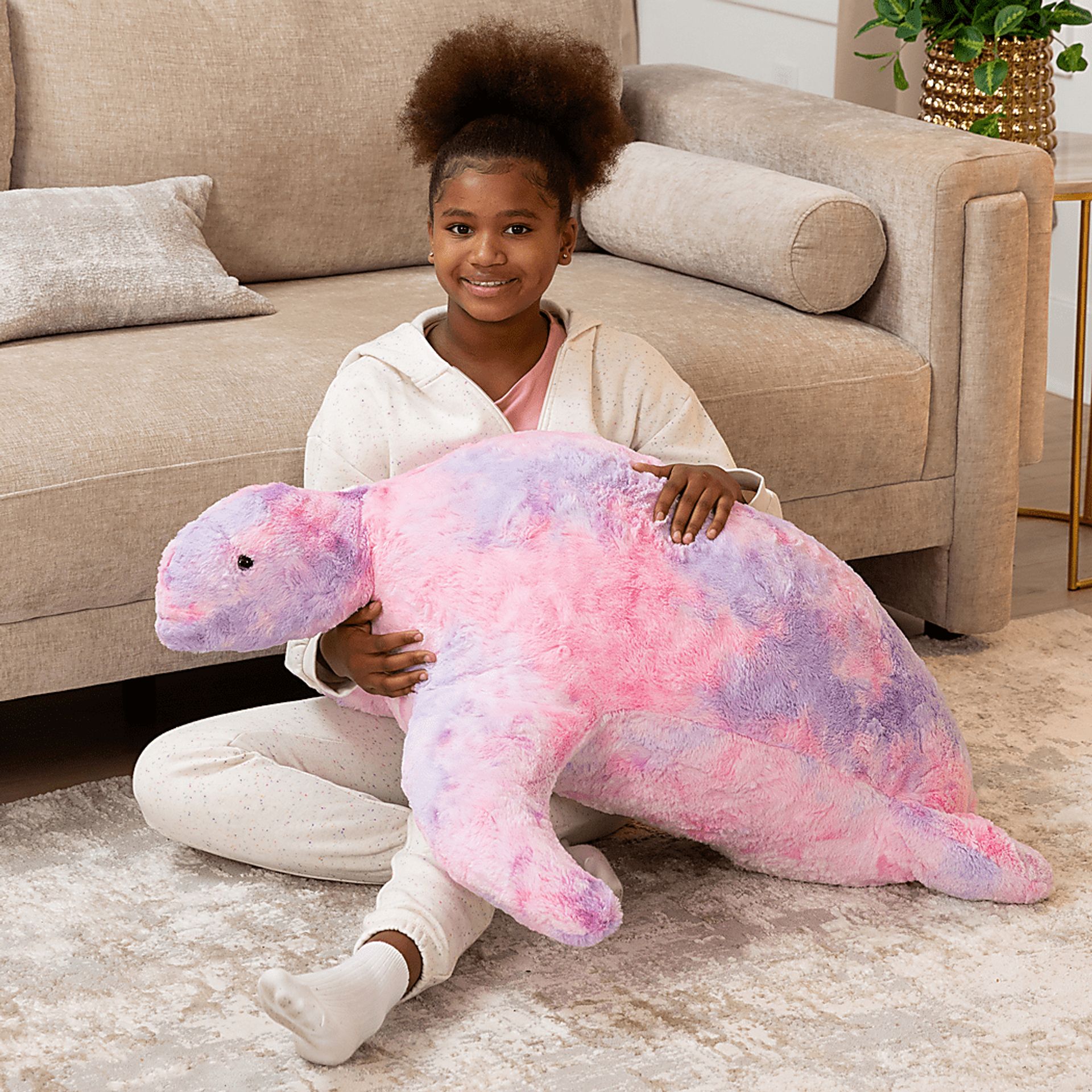 Kids Shelly the Turtle Gold Bean Bag - Image 4