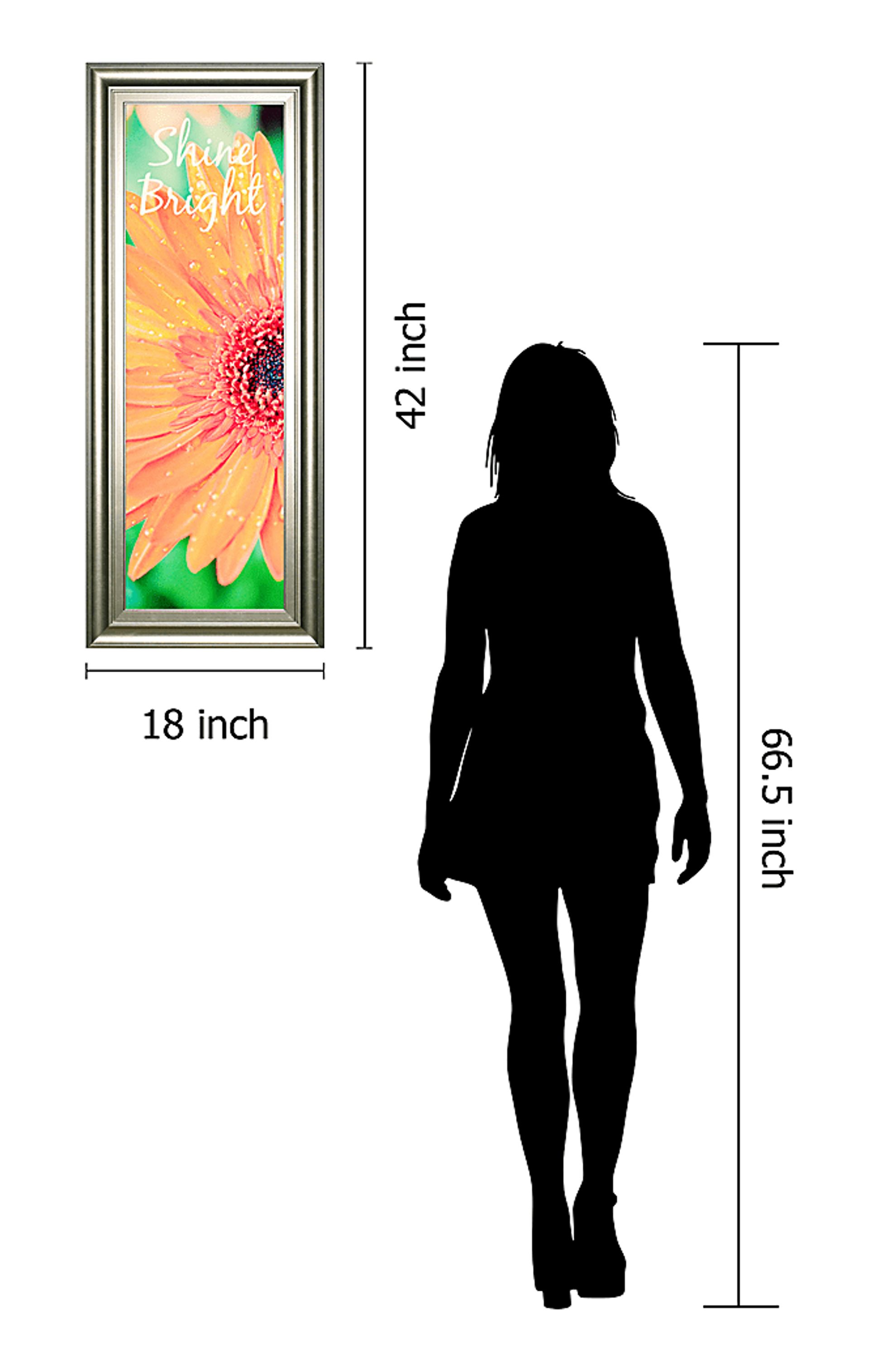 Kids Shiny Daisy Yellow Artwork - Image 3