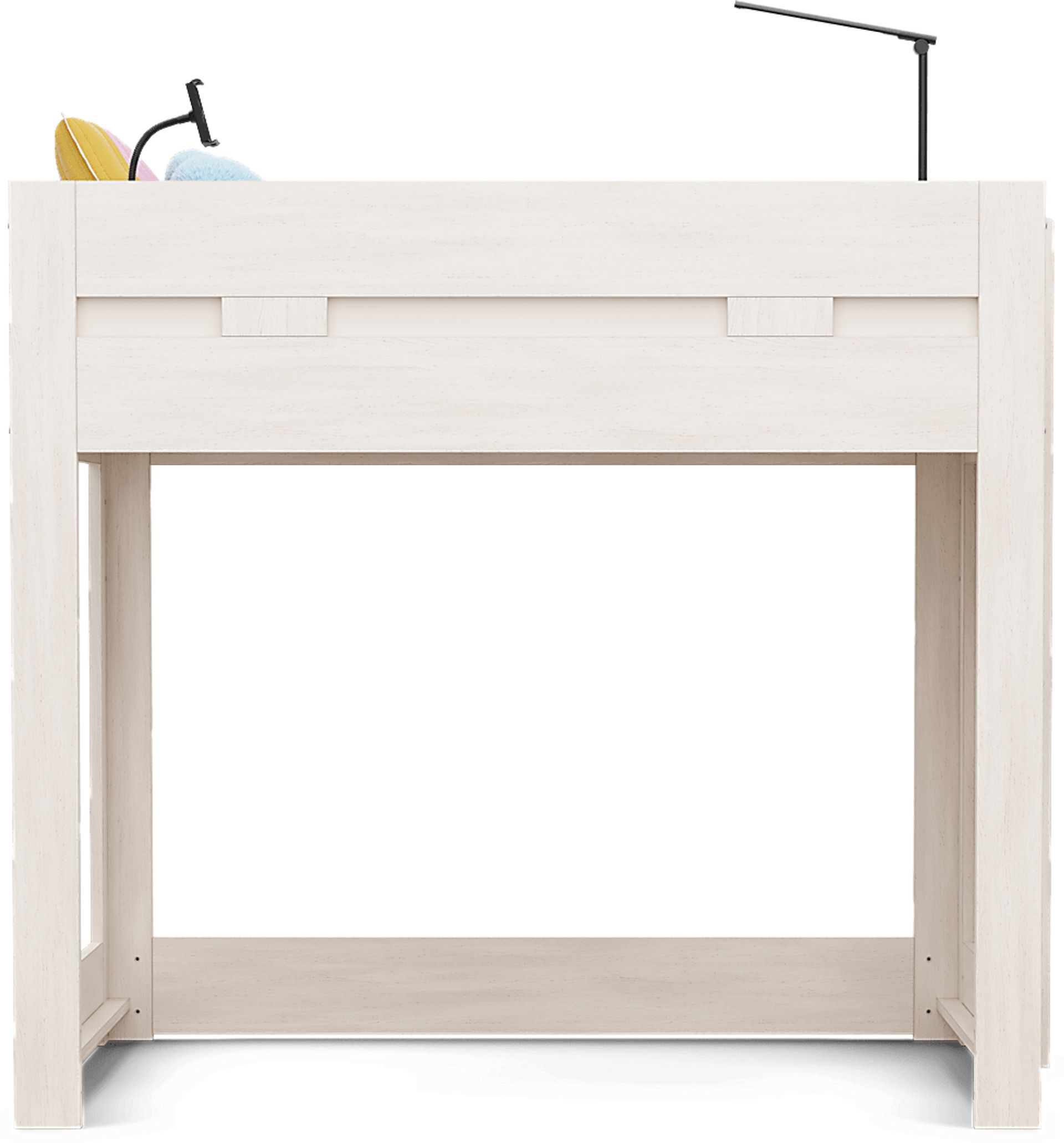 Kids Sierra Summit Linen Twin Loft Bed with Console - Image 2