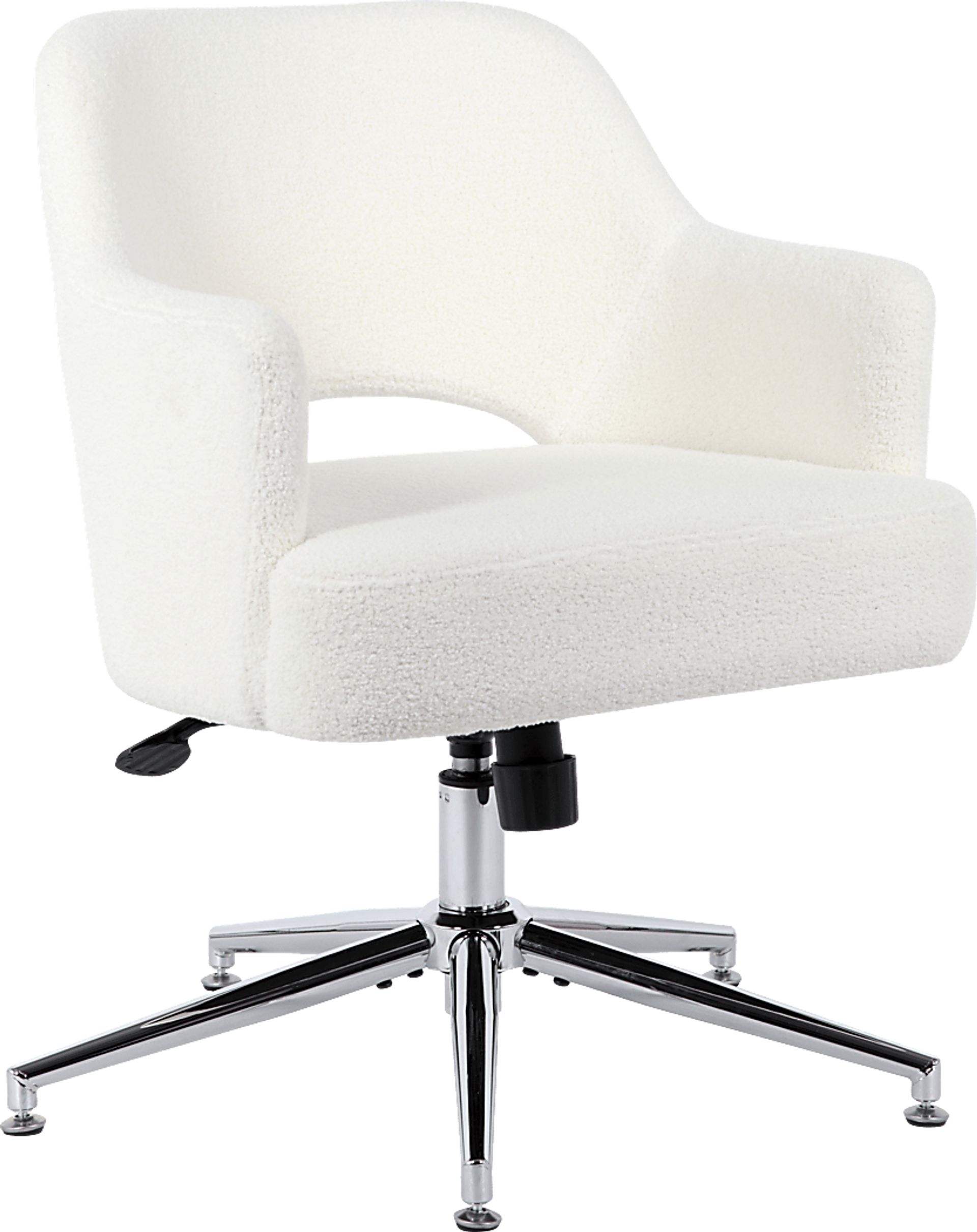 Kids Silas Off-White Desk Chair - Image 1