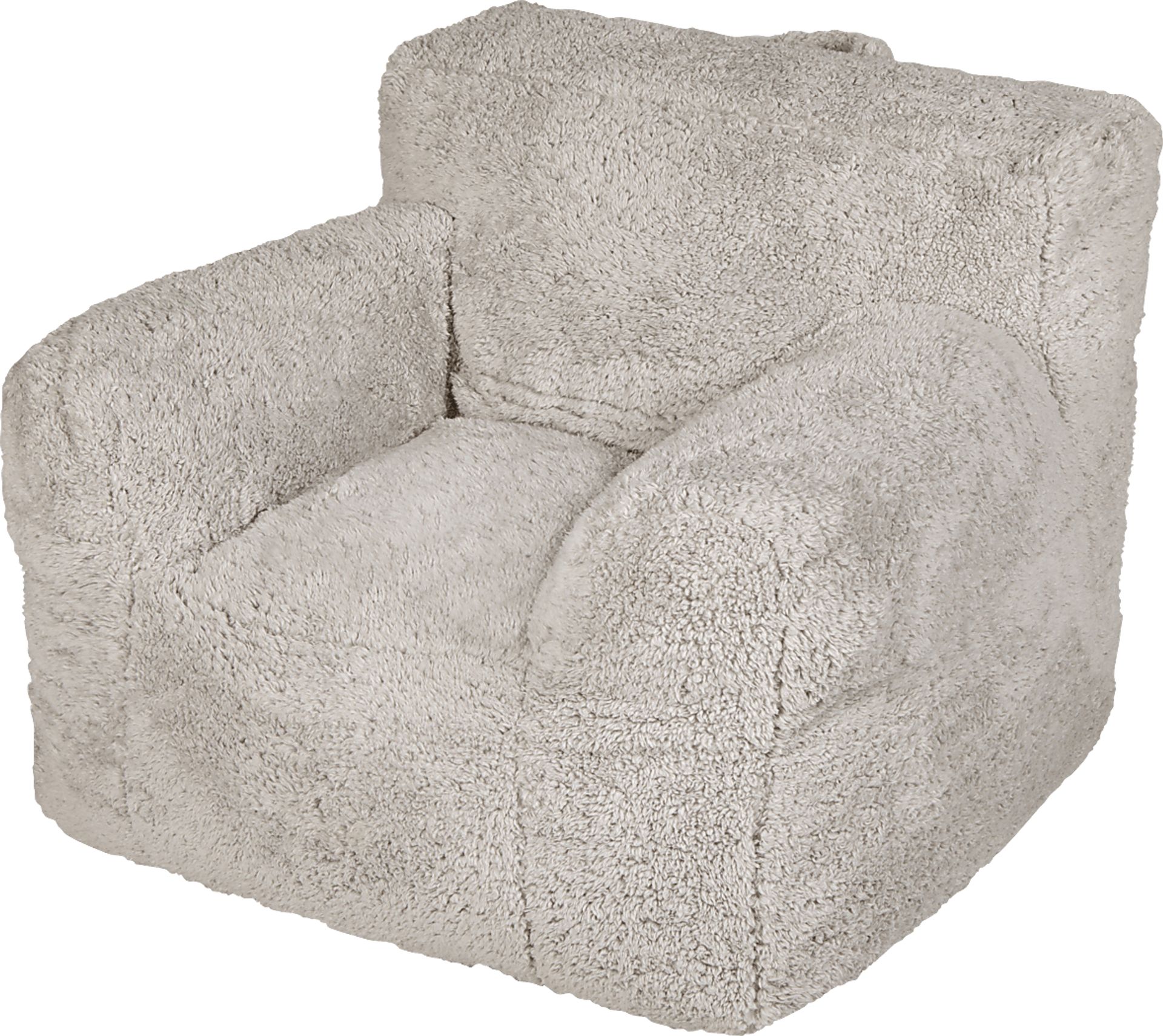 Kids Silken Cloud Gray Chair - Image 1
