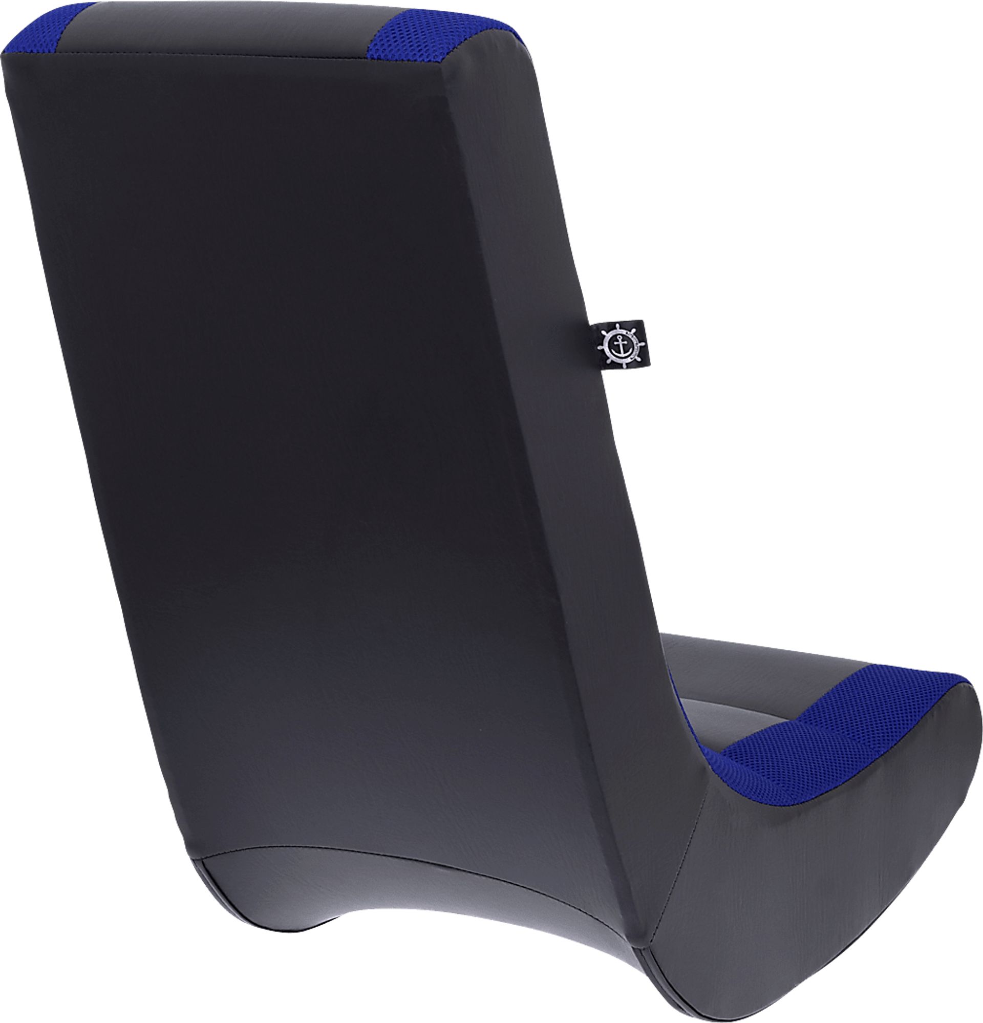 Kids Silro Black/Blue Gaming Rocker - Image 5