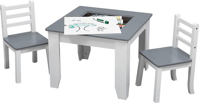 Kids Sinaru Gray/White Table Set - Thumbnail - Image 4