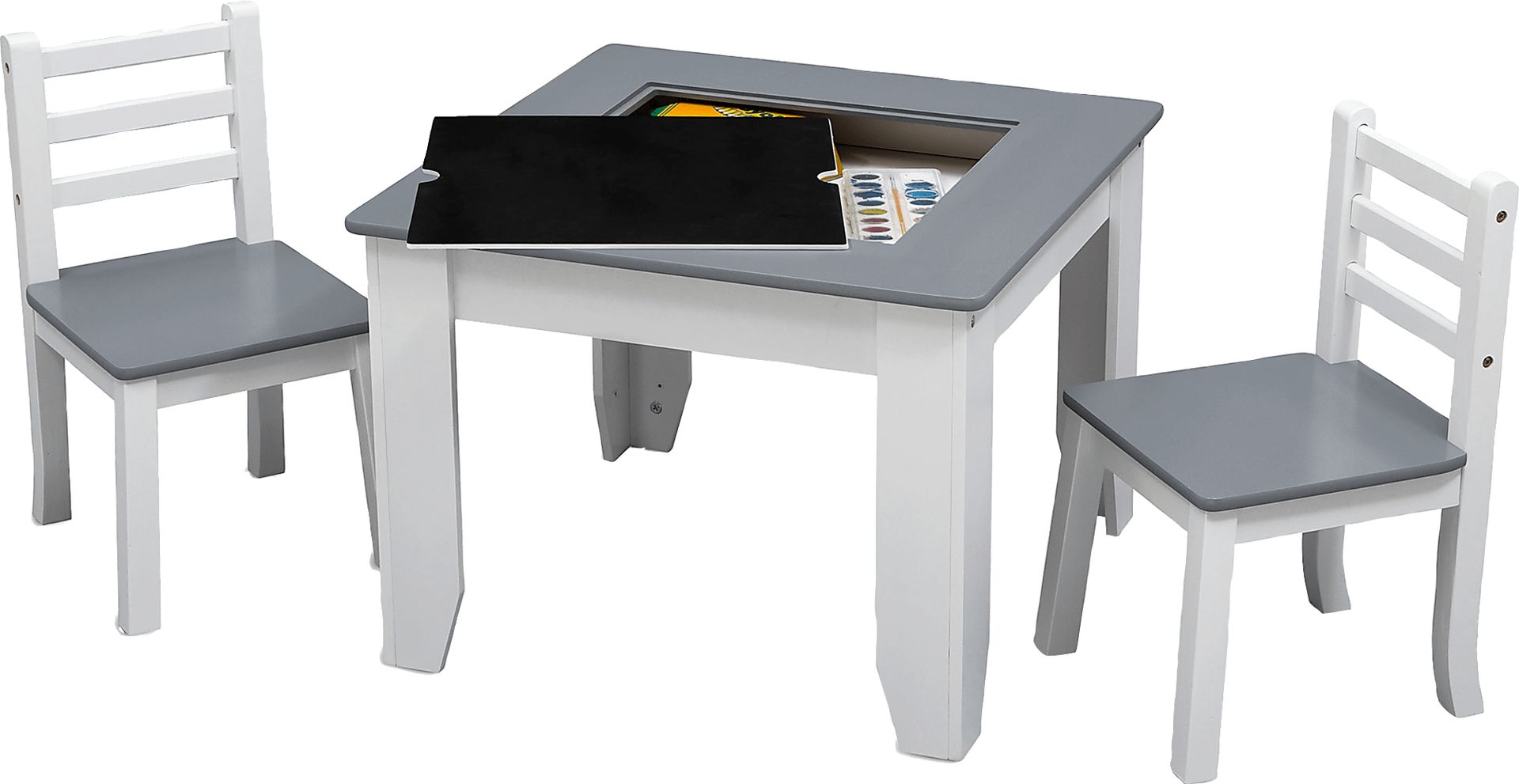 Kids Sinaru Gray/White Table Set - Image 5