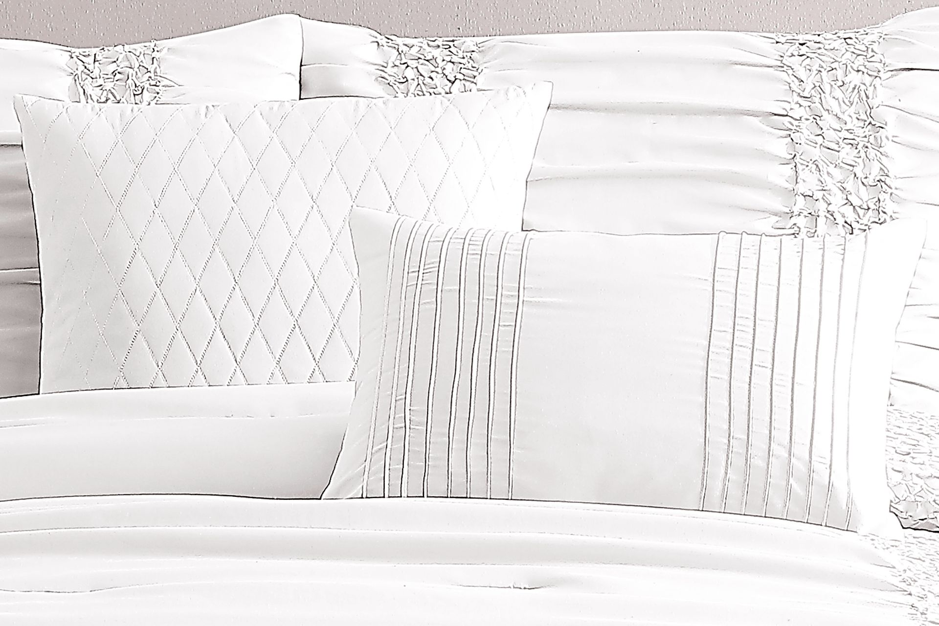 Kids Sirroco White 4 Pc Twin Comforter Set - Image 4