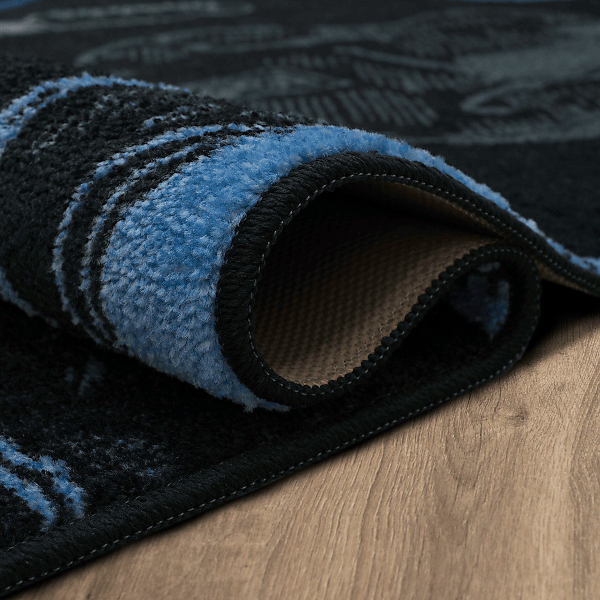 Kids Six String Blue 5' x 8' Rug - Image 9