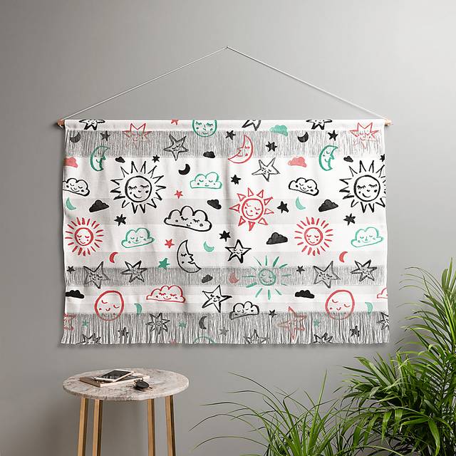 Kids Sky Friends White Wall Decor - Thumbnail - Image 2