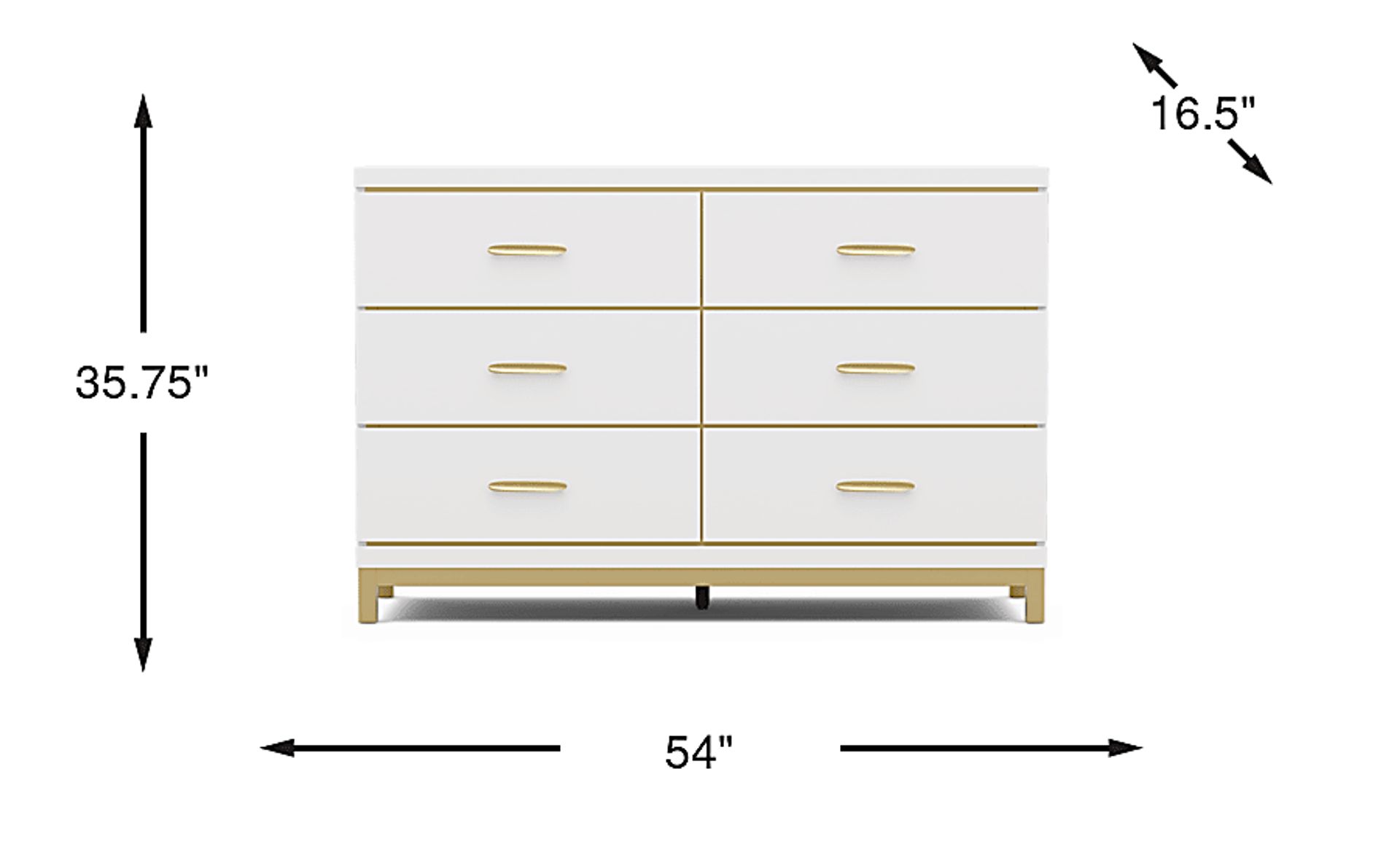 Dimension Image. Please refer to the Dimension Tab on this page for dimension details.
