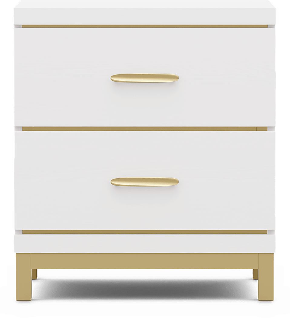 Kids Skye White Nightstand