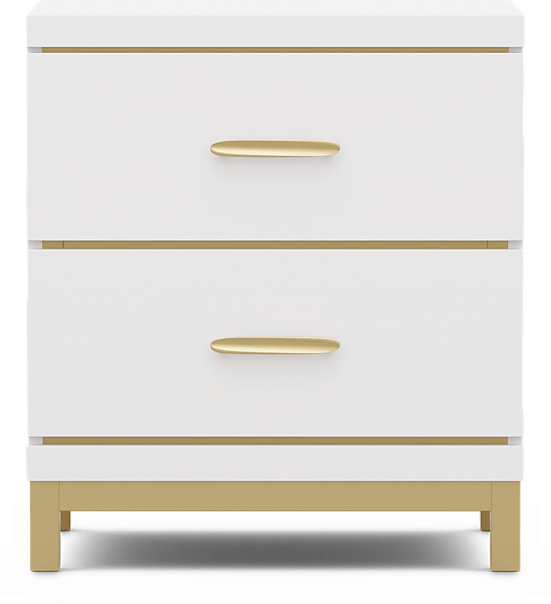 Kids Skye White Nightstand - Image 1