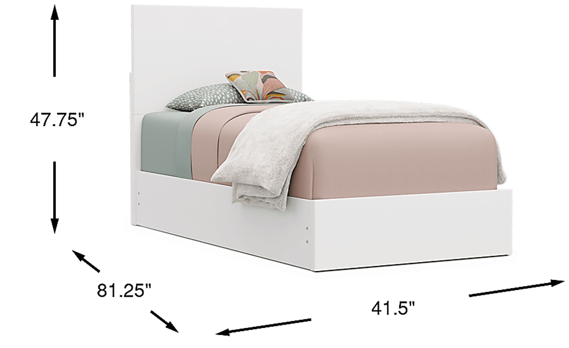 Dimension Image. Please refer to the Dimension Tab on this page for dimension details.