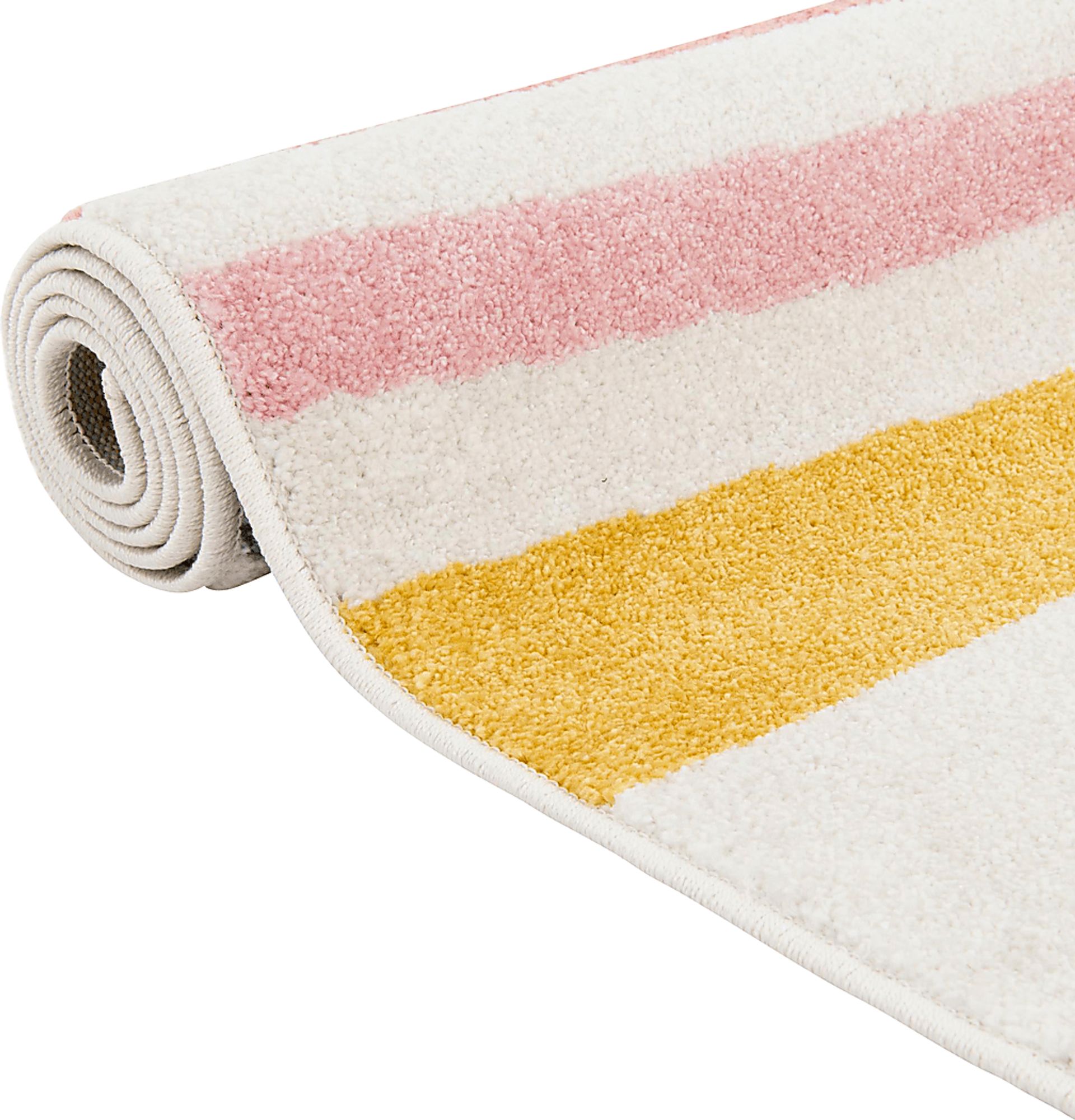 Kids Smileworth Multi 5'3 x 8' Rug - Image 9