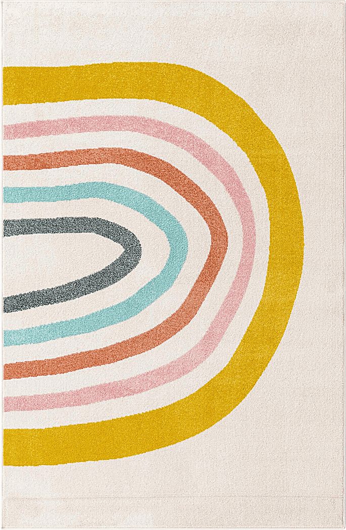 Kids Smileworth Multi 5'3 x 8' Rug