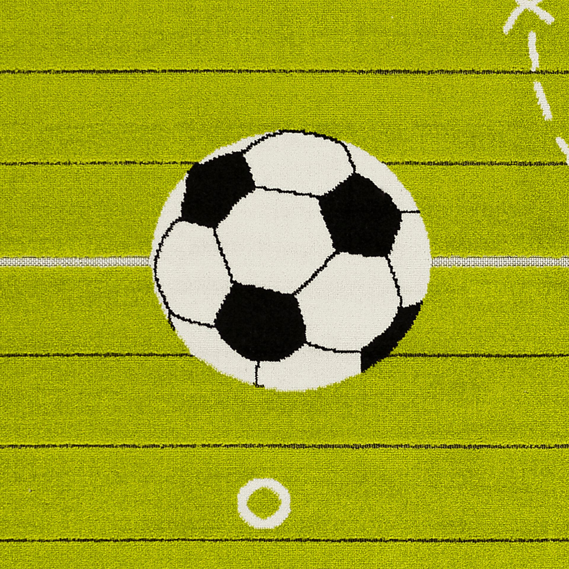Kids Soccer Tactic Lime 5' x 7' Rug - Image 7
