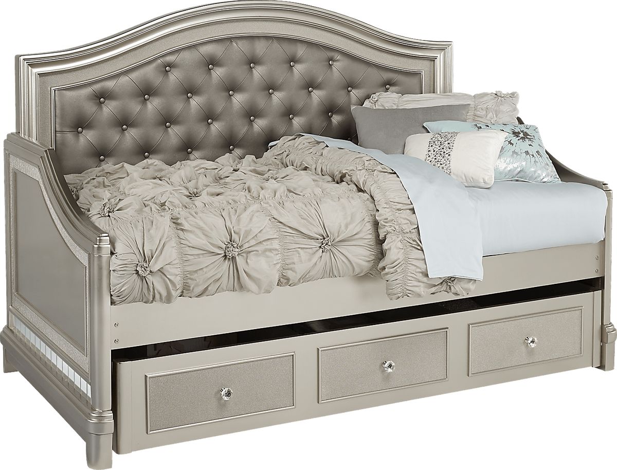 Kids Petit Paris Silver 3 Pc Twin Daybed