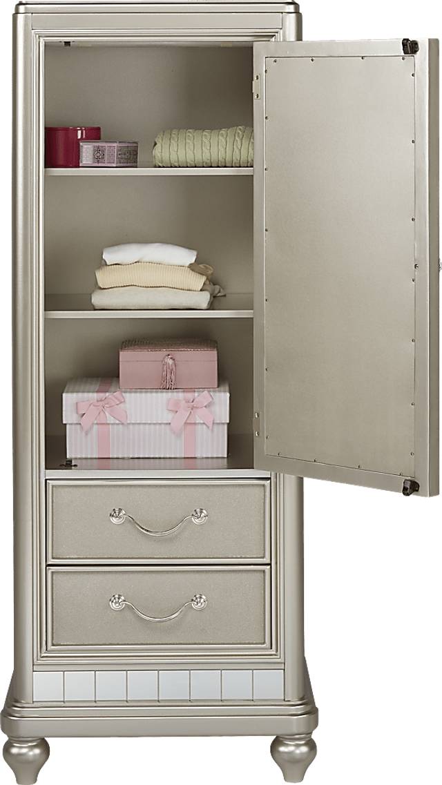 Kids Petit Paris Silver Armoire - Thumbnail - Image 2