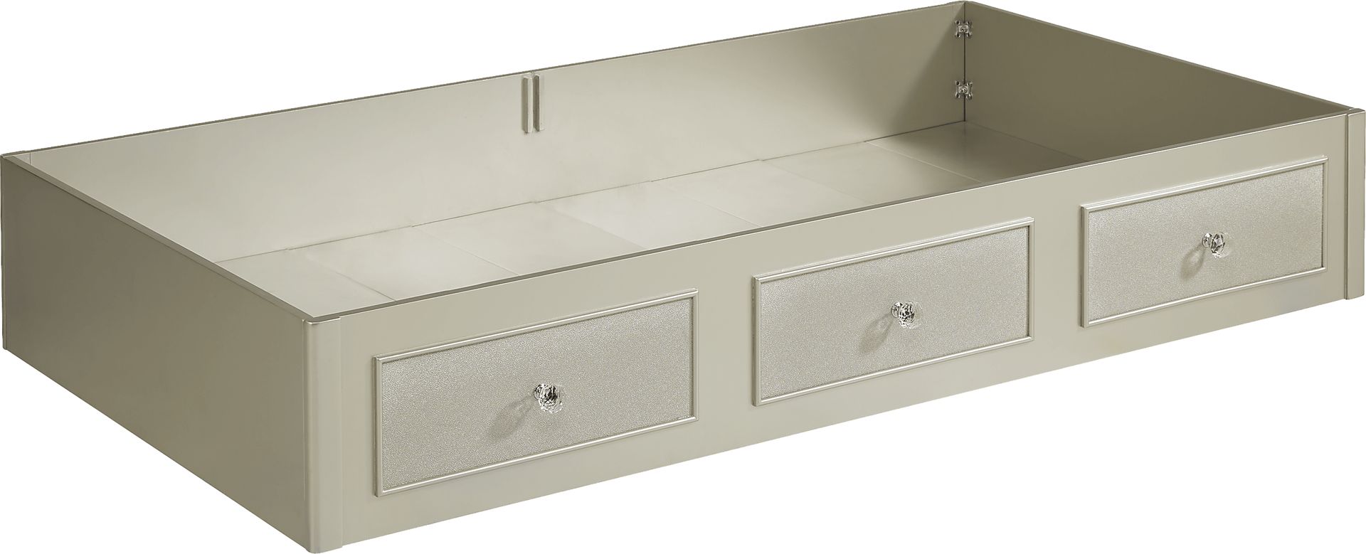 Kids Petit Paris Silver Twin Storage Trundle - Image 3