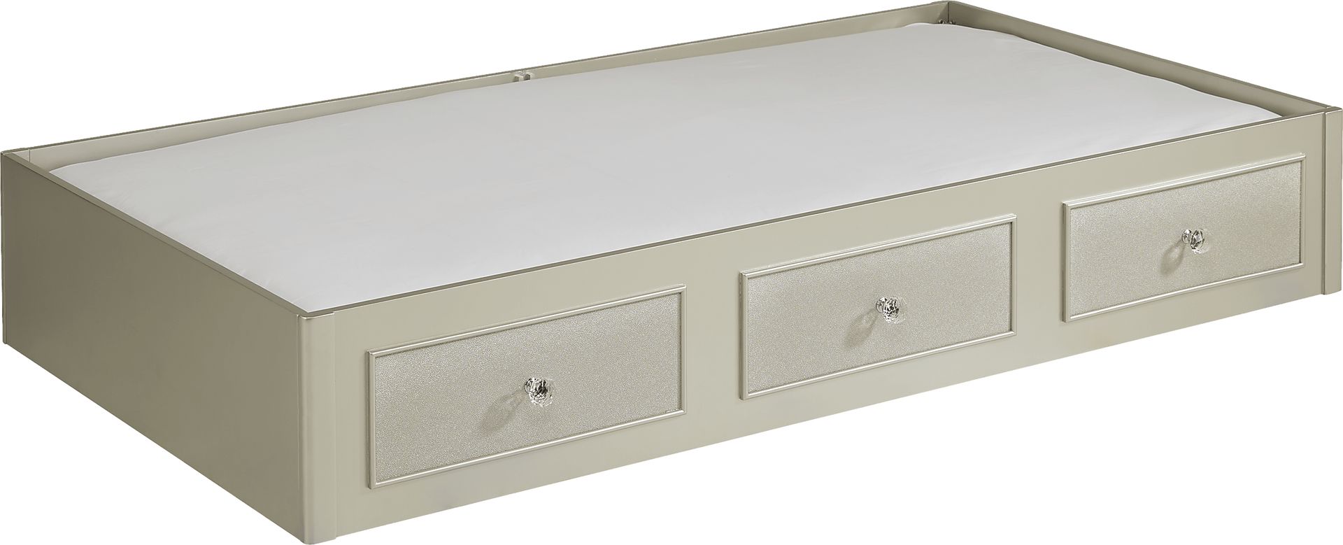 Kids Petit Paris Silver Twin Storage Trundle - Image 4