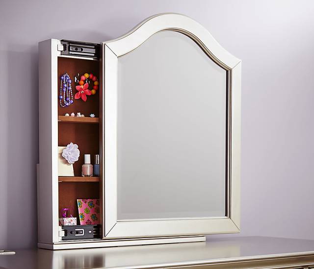 Kids Petit Paris Silver Vanity Mirror - Thumbnail - Image 2