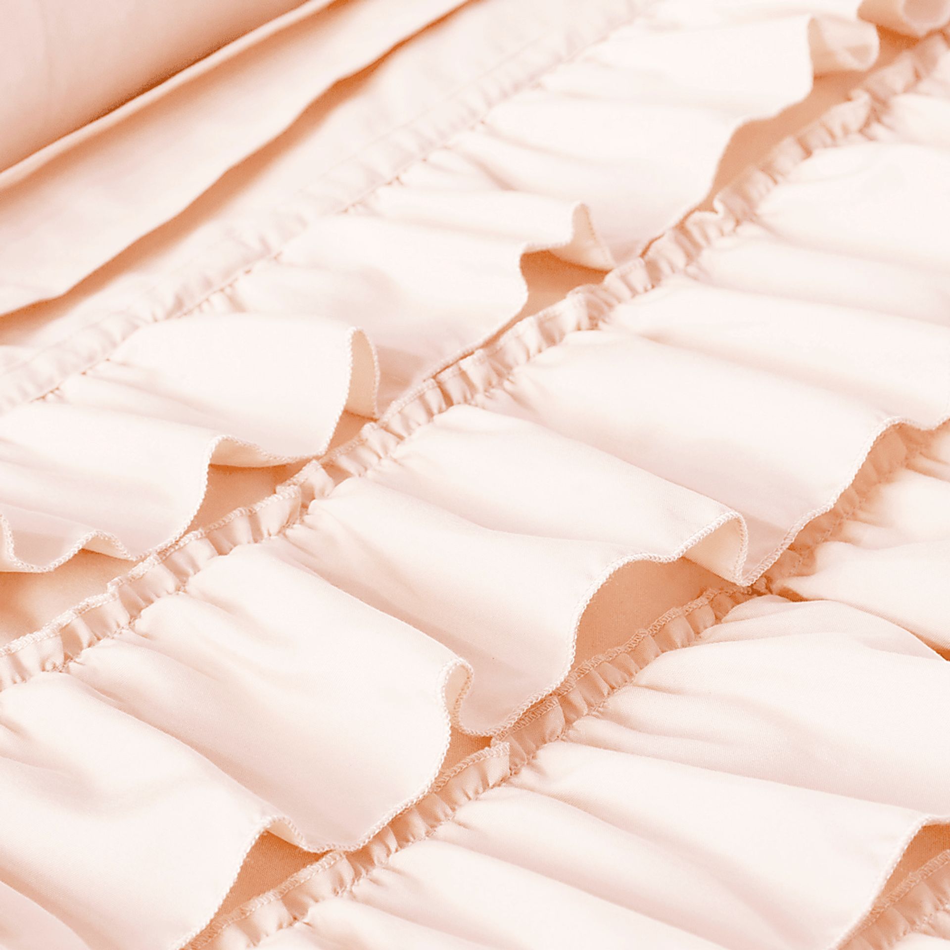 Kids Soft Waterfall Blush Full/Queen Comforter Set - Image 5