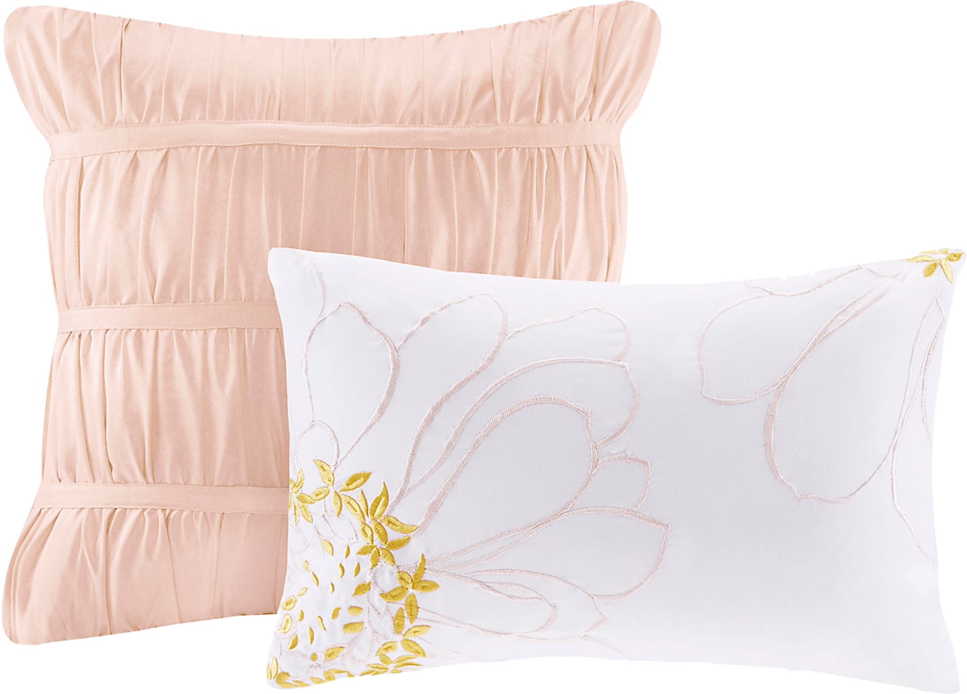 Kids Soft Waterfall Blush Full/Queen Comforter Set - Image 8