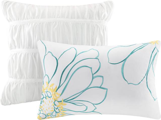 Kids Soft Waterfall White 4 Pc Twin Comforter Set - Thumbnail - Image 3