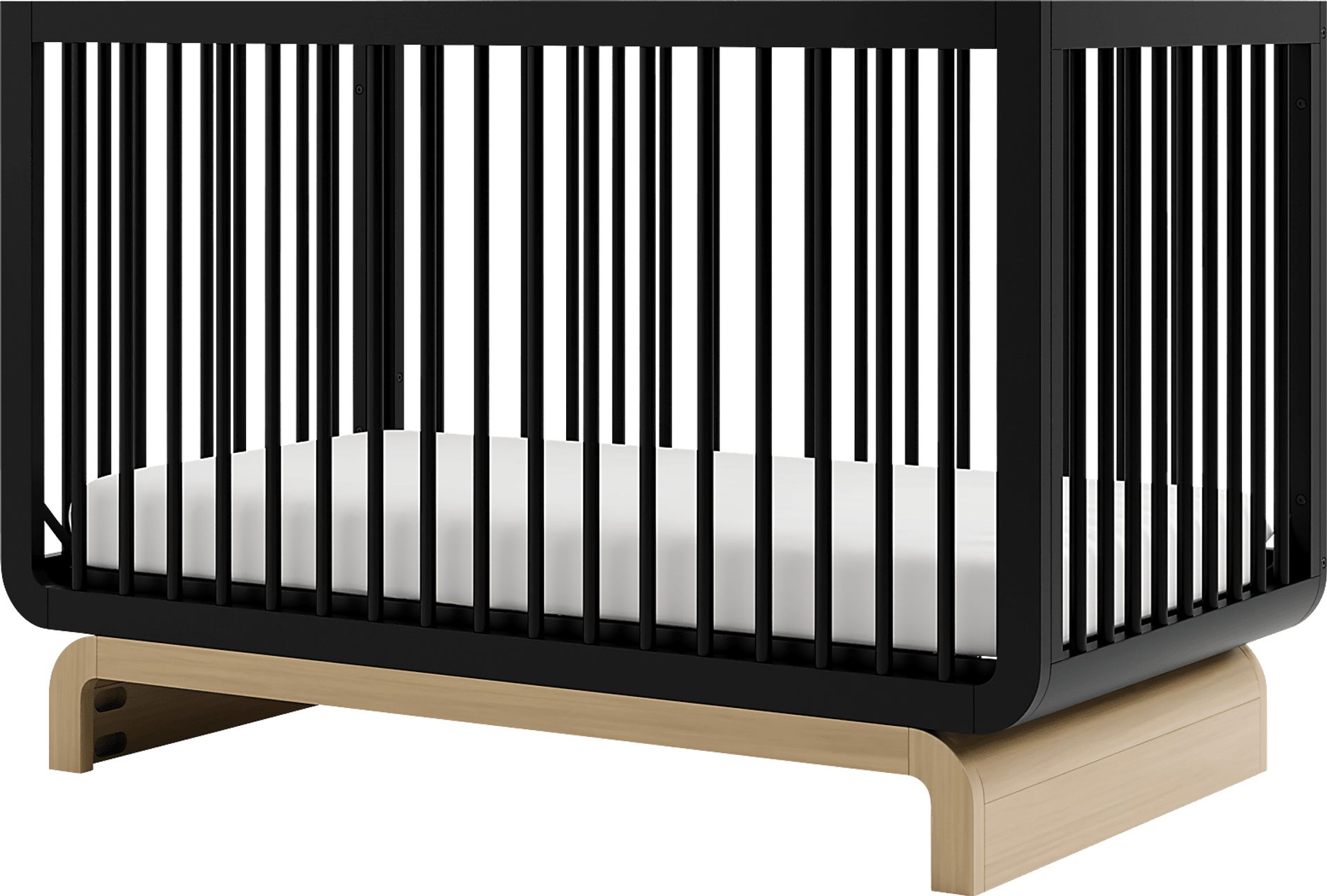 Kids Solde Black/Driftwood Convertible Crib - Image 12
