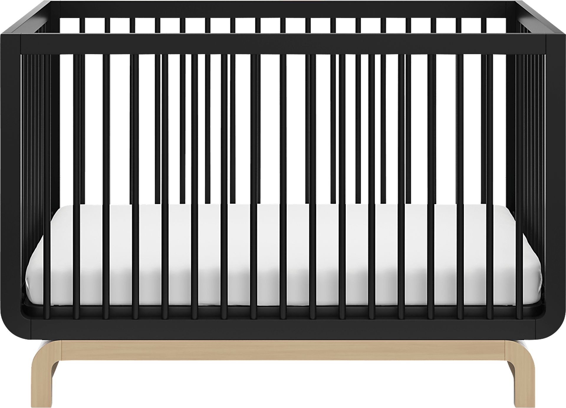 Kids Solde Black/Driftwood Convertible Crib - Image 5