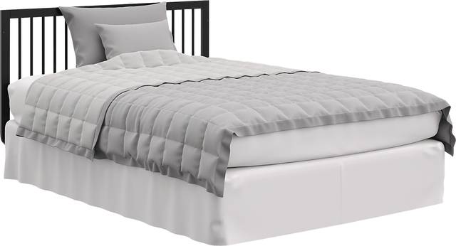 Kids Solde Black/Driftwood Convertible Crib - Thumbnail - Image 9