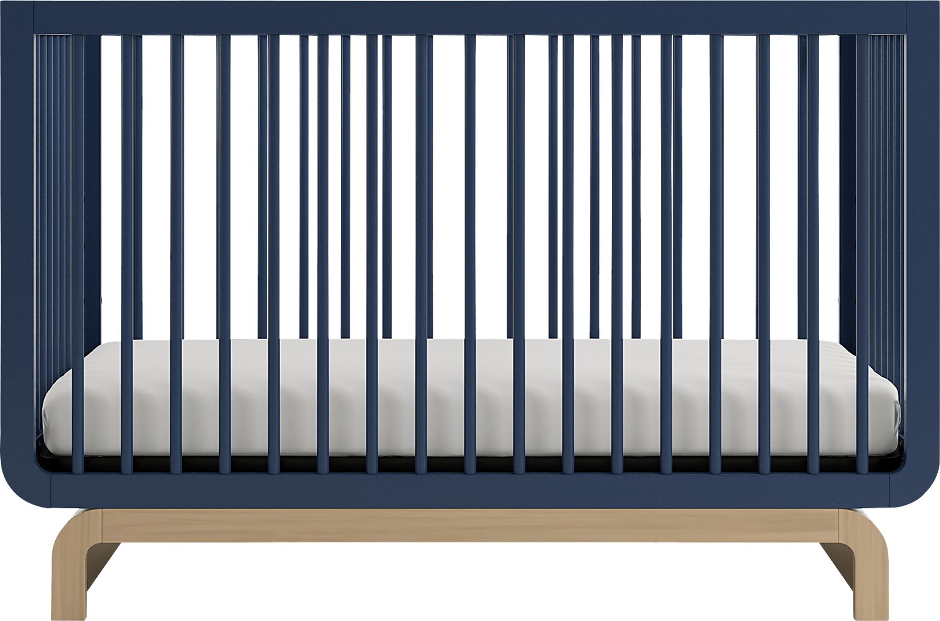 Kids Solde Blue/Driftwood Convertible Crib - Image 5