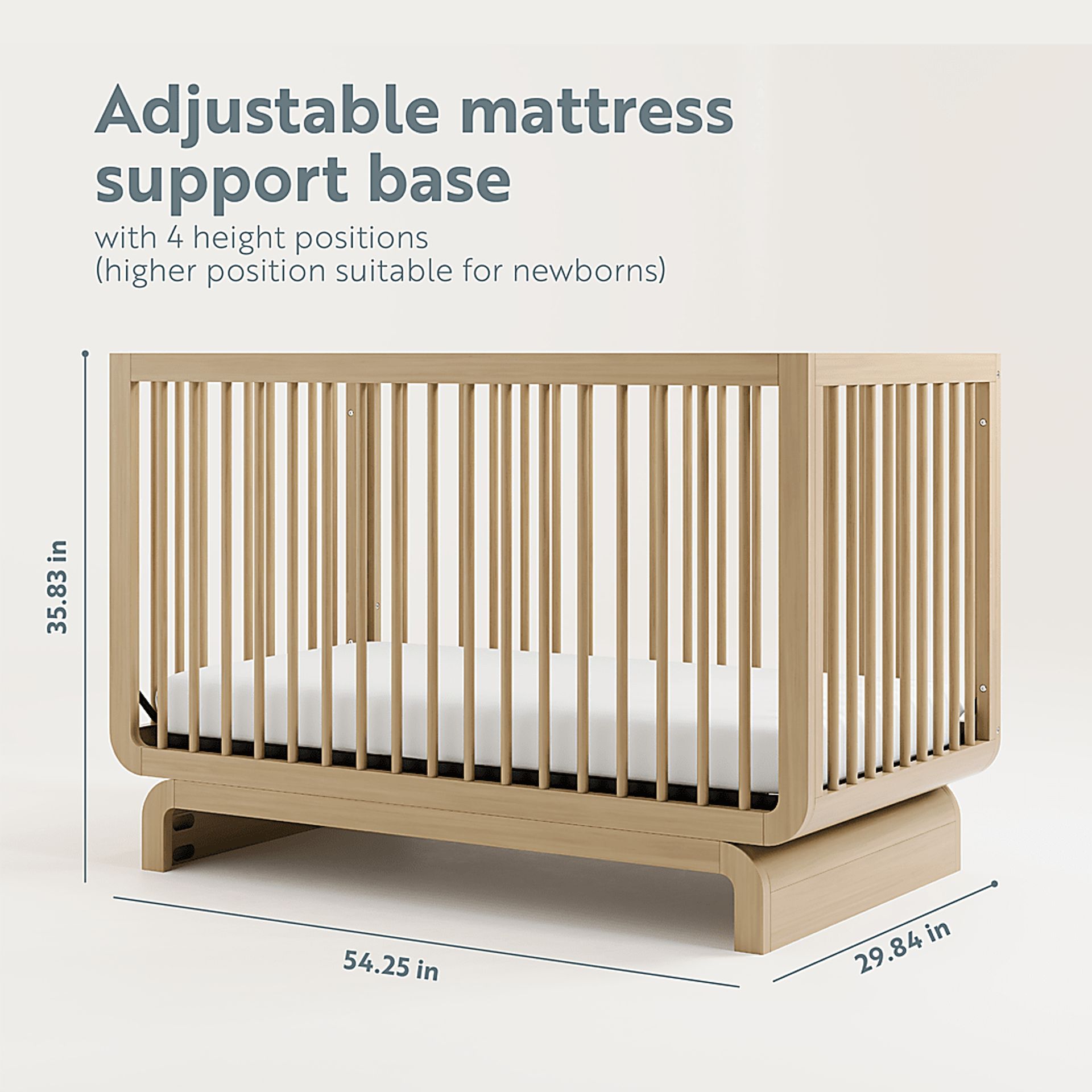 Kids Solde Driftwood Convertible Crib - Image 11