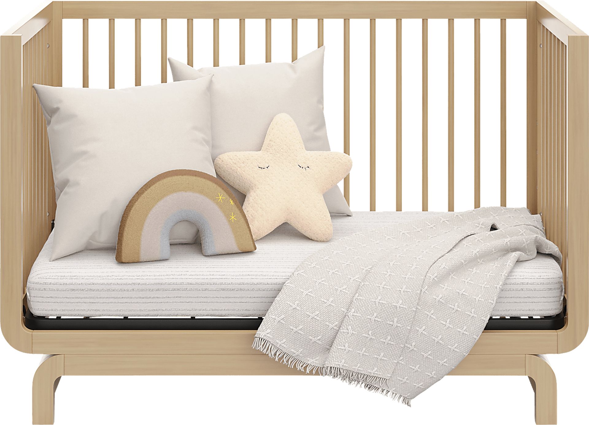 Kids Solde Driftwood Convertible Crib - Image 7