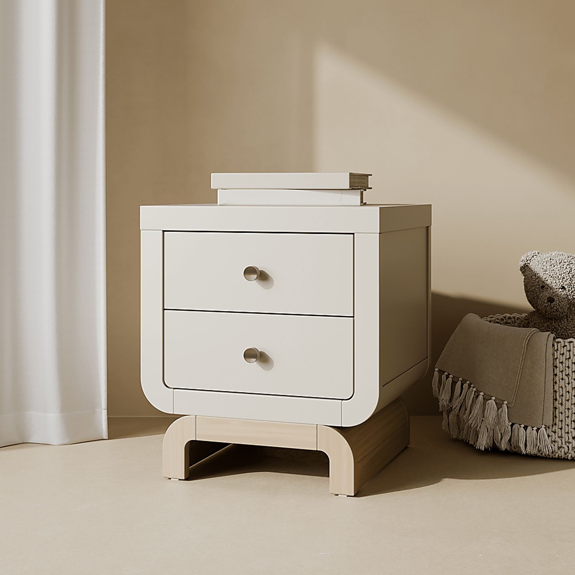 Kids Solde Oat/Driftwood Nightstand - Image 2