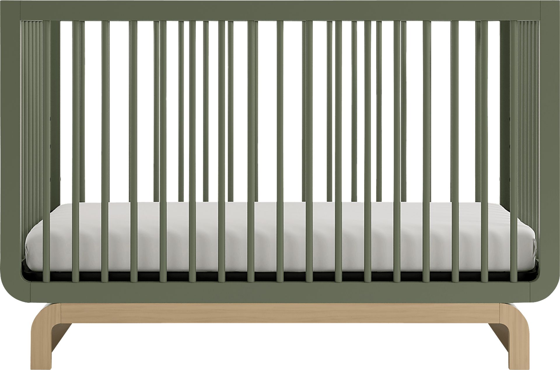 Kids Solde Olive/Driftwood Convertible Crib - Image 5