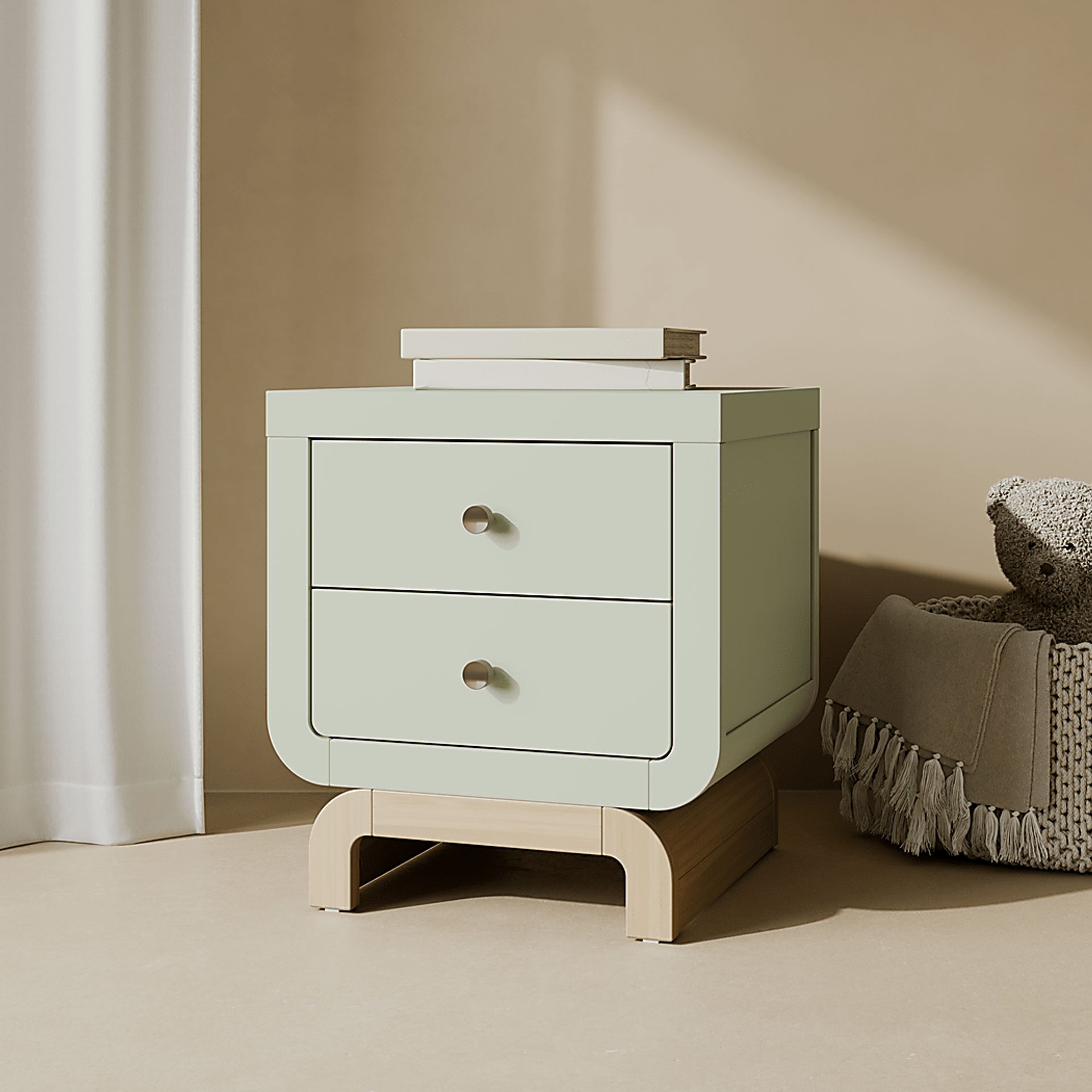 Kids Solde Sage/Driftwood Nightstand - Image 2