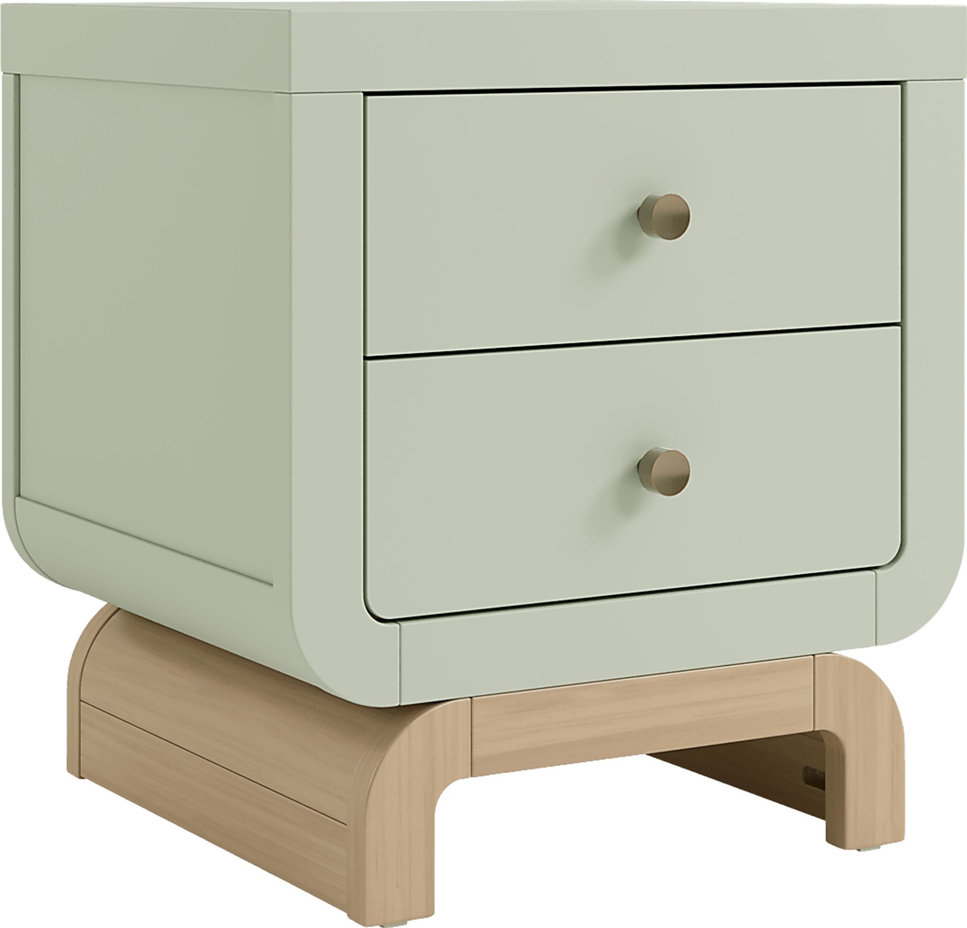 Kids Solde Sage/Driftwood Nightstand - Image 1